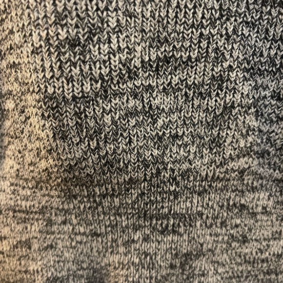 Free People Gray Marled Mock Neck Crop Sweater S - Picture 4 of 8